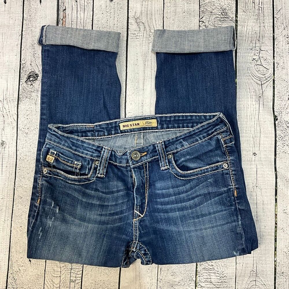 BIG STAR Rikki Low Rise Crop Jeans